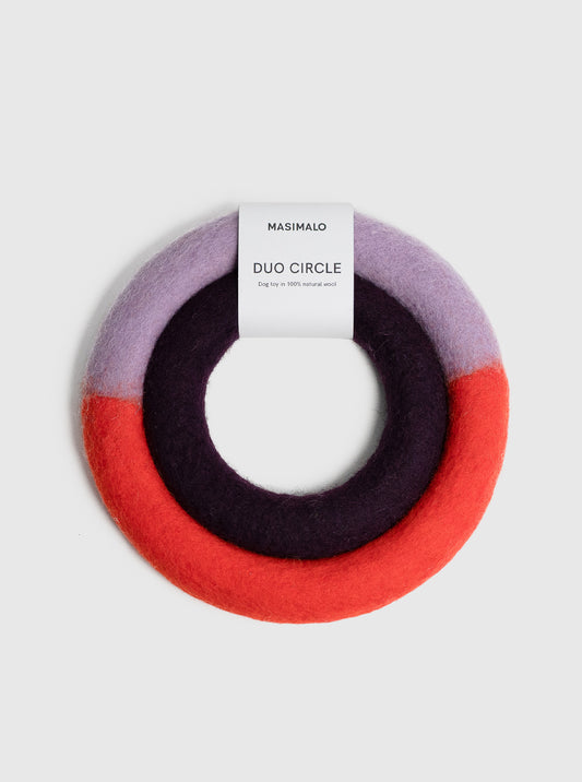 DUO CIRCLE LEKSAK ORANGE/PURPLE
