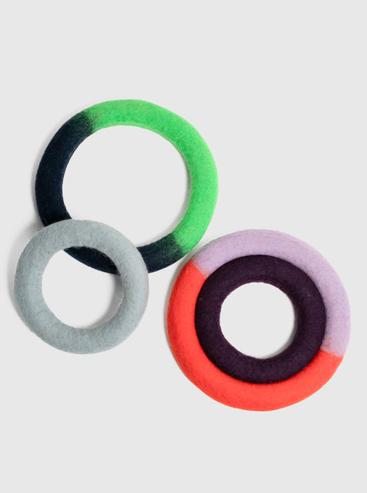 DUO CIRCLE LEKSAK ORANGE/PURPLE