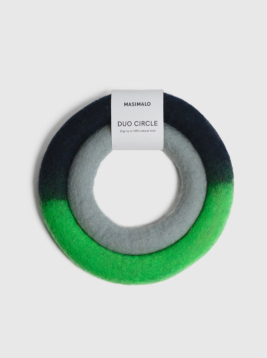 DUO CIRCLE LEKSAK NEON GREEN/BLUE