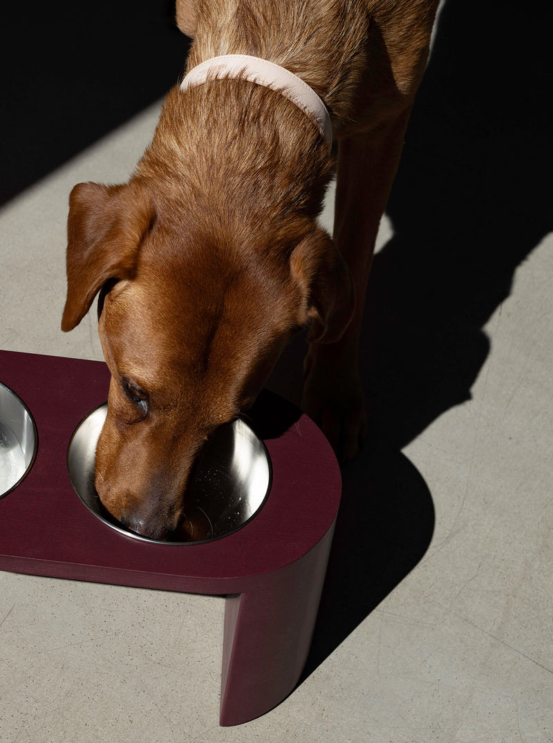 CONTOUR FEEDING SET DEEP MULBERRY